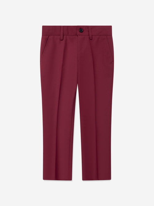 SUITLAB London Boys 7 Piece Suit Set in Red