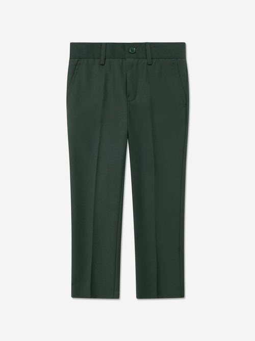 SUITLAB London Boys 7 Piece Suit Set in Green