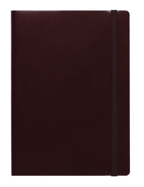 Metropolitan London -  Notebook B6 Ruled - Maroon (LDB6U781)