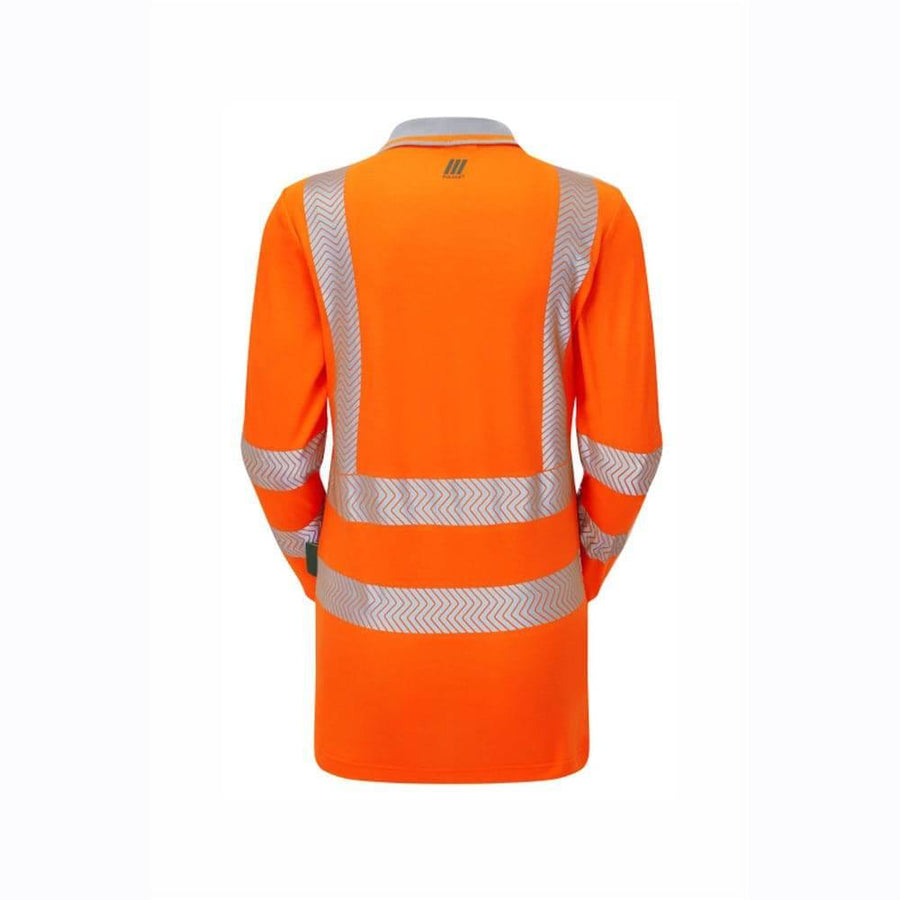 PULSAR LIFE LFE953 / LFE954 Ladies Long Sleeve Sustainable Hi-Vis Polo Shirt