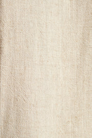 Lloyd Linen Mix Button Side Midi Skirt - Natural