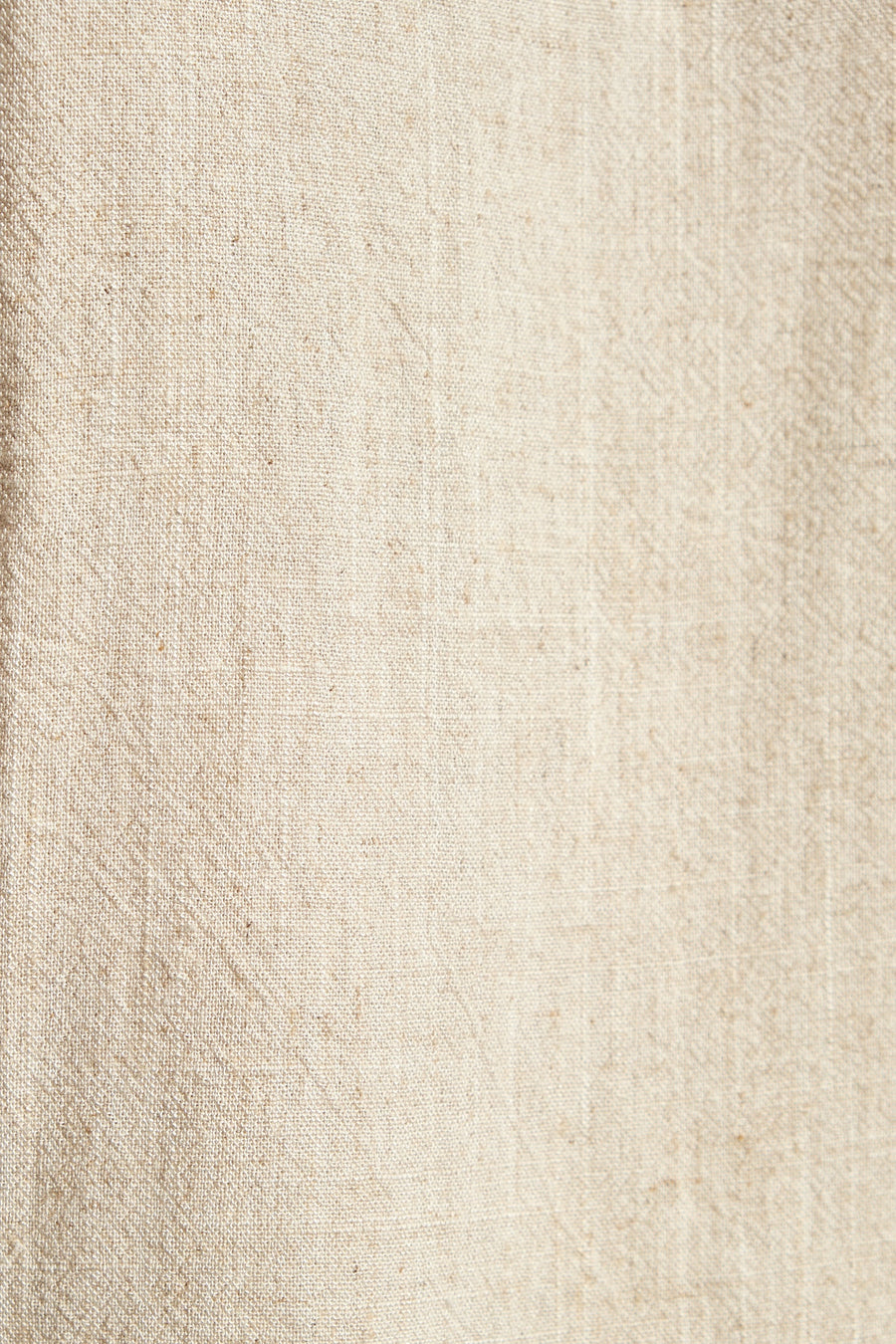 Lloyd Linen Mix Button Side Midi Skirt - Natural