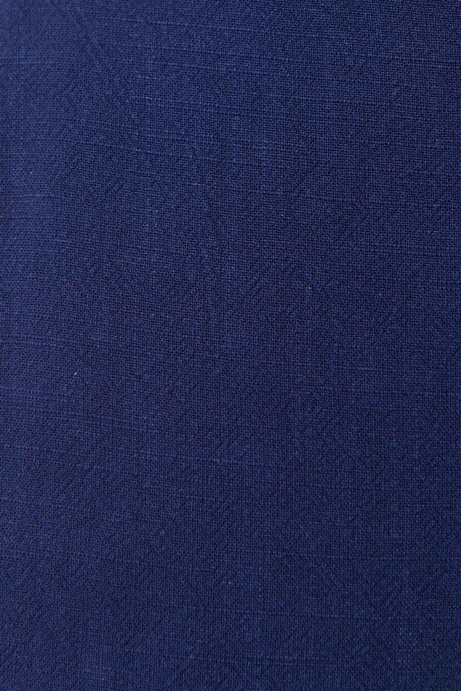Clover Linen Mix Midi Sundress Navy