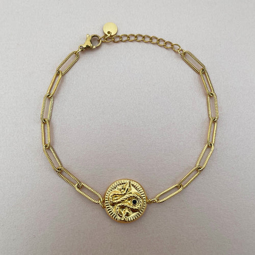 Nalini Luxe 18k Gold Plated Snake Bracelet