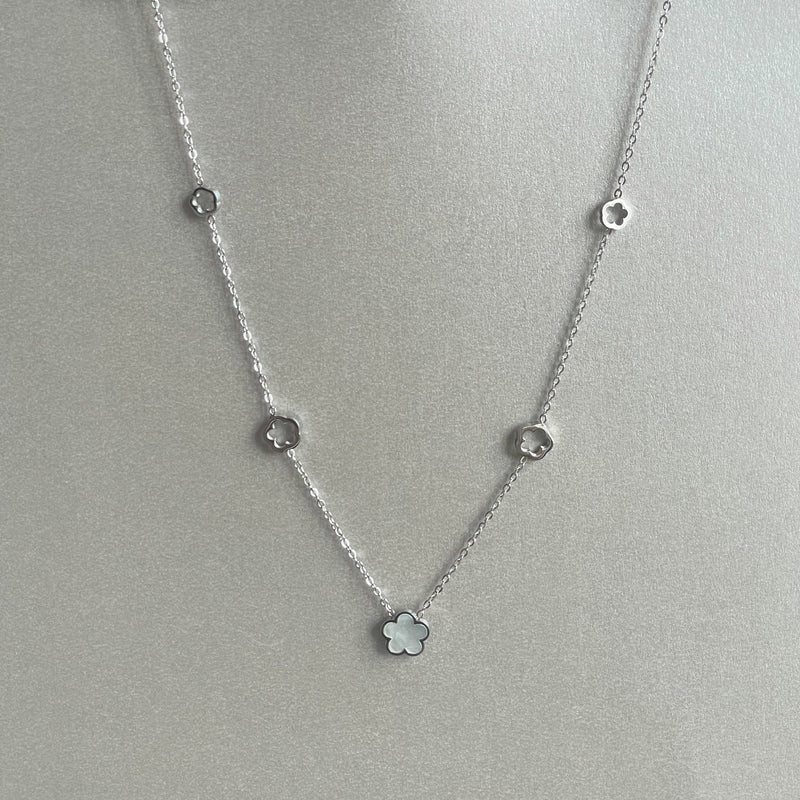 Melody Luxe Silver Necklace