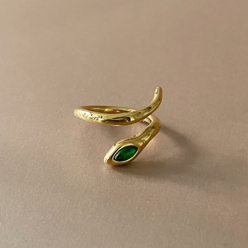 Deana Luxe 18k Gold Plated Ring