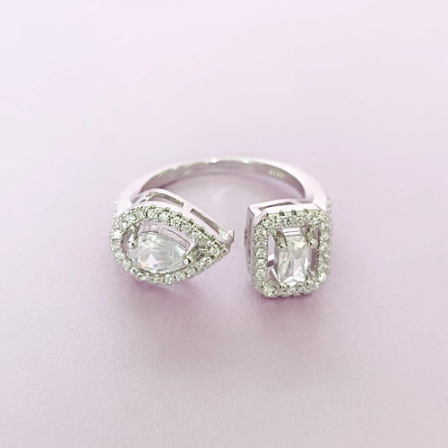 Seline Adjustable Jewel Ring