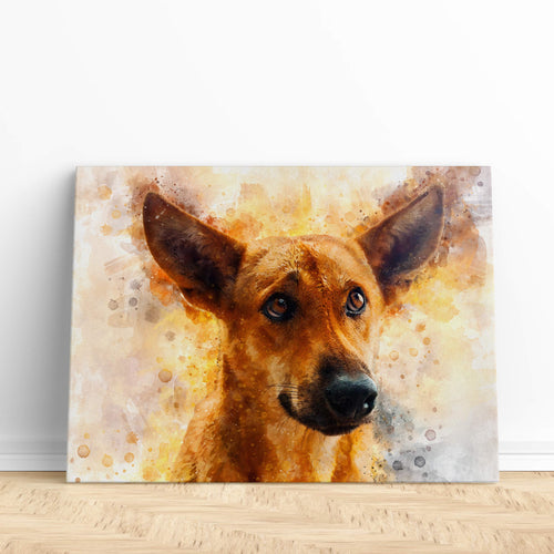 Personalised Pet Portrait - Canvas
