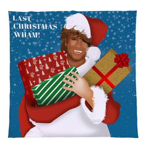 Last Christmas Album Cover Fleece Throw - Large Size 150cm x 150cm