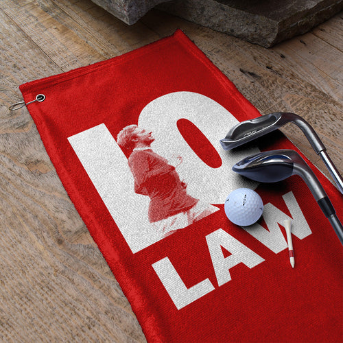 Manchester Red - Law 10 - Golf Towel