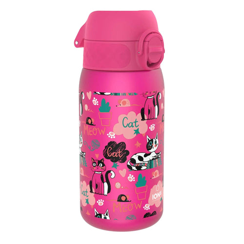 Leak Proof Kids Water Bottle, Recyclon, Kittens, 350ml (12oz)