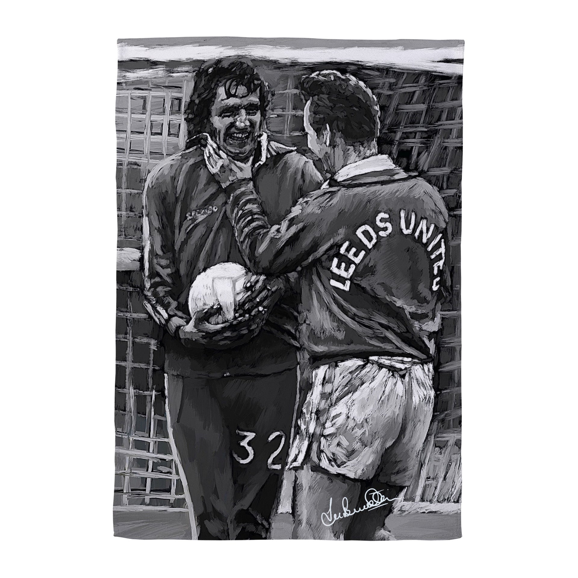 Lee Buccilli - Clough Choke - Microfibre Tea Towel