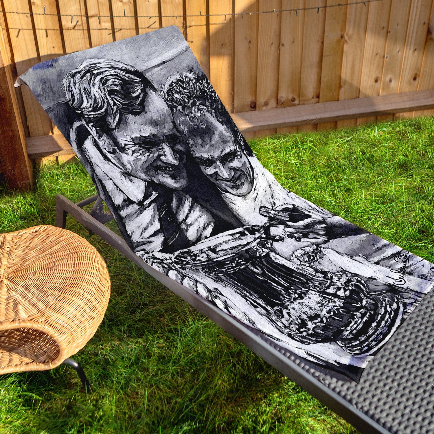 Lee Buccilli - Bremner & Revie - Beach Towel - 150cm x 75cm