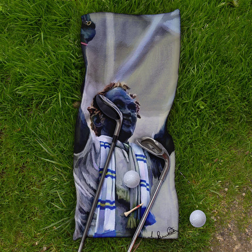 Lee Buccilli - Bremner Statue - Golf Towel