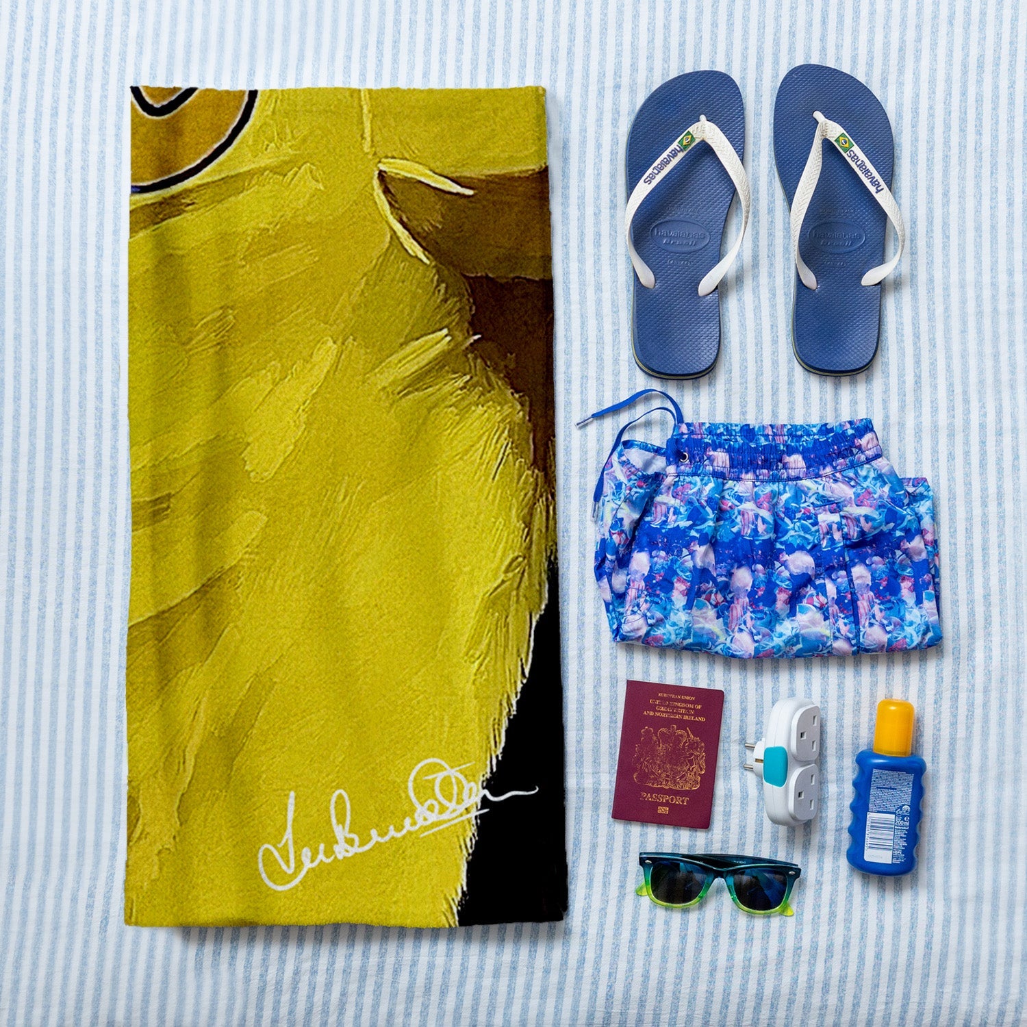 Lee Buccilli - Dan James Away - Beach Towel - 150cm x 75cm