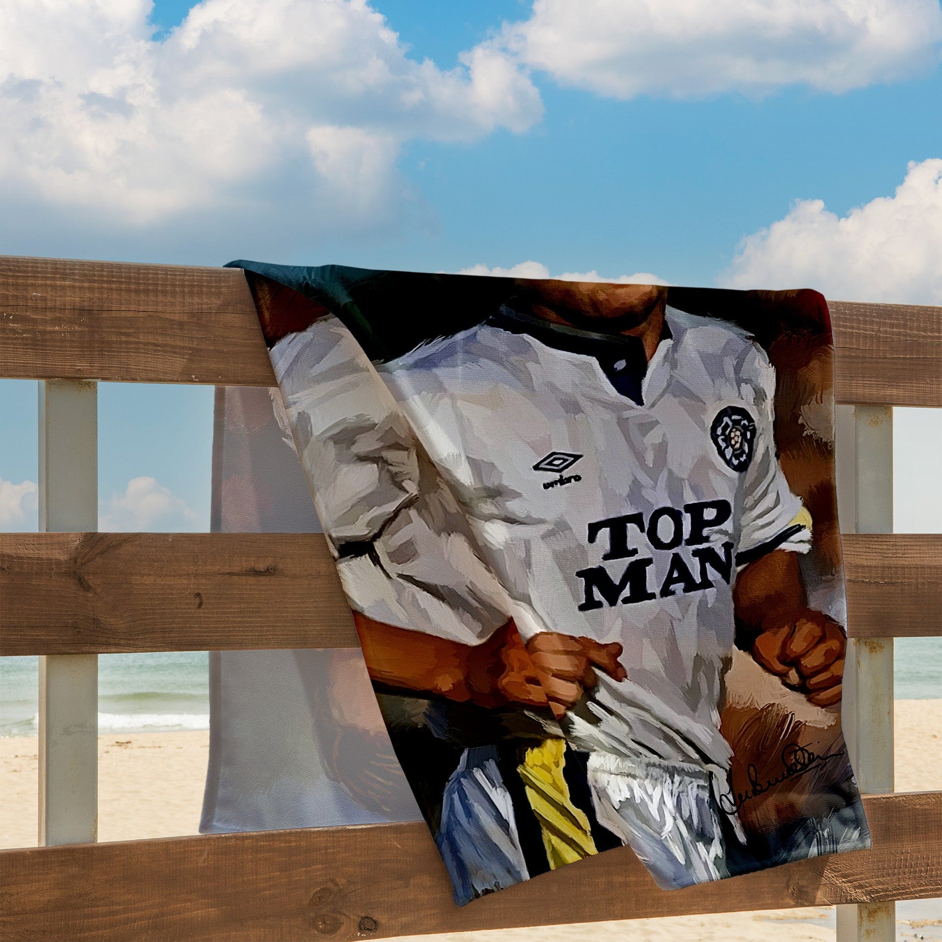 Lee Buccilli - David Batty - Beach Towel - 150cm x 75cm