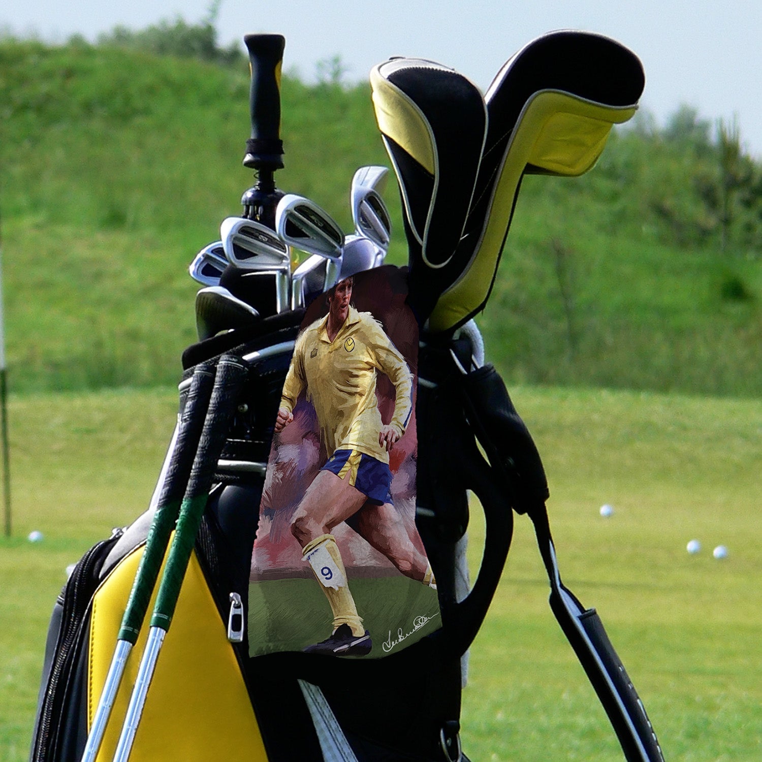 Lee Buccilli - Eddie Away - Golf Towel