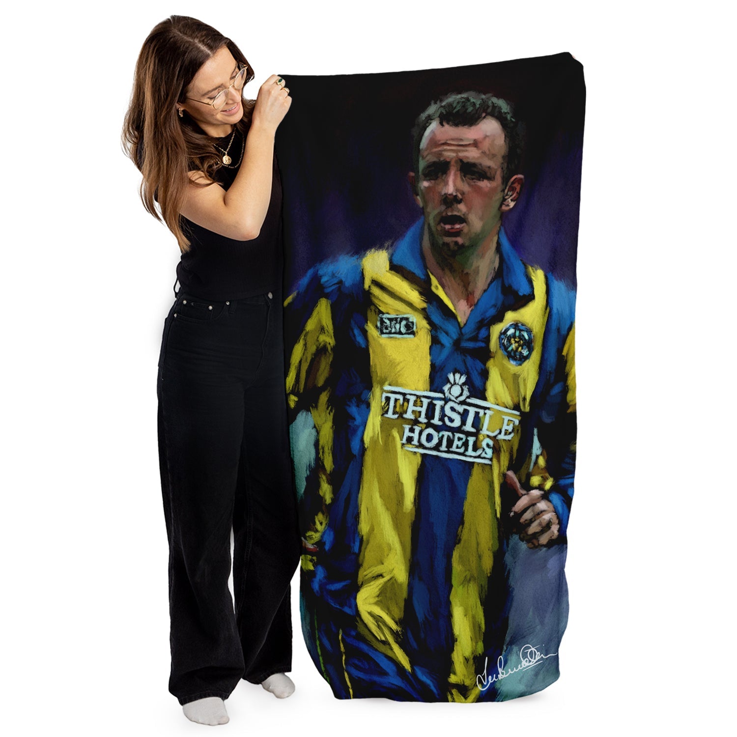 Lee Buccilli - Gary McAllister - Beach Towel - 150cm x 75cm