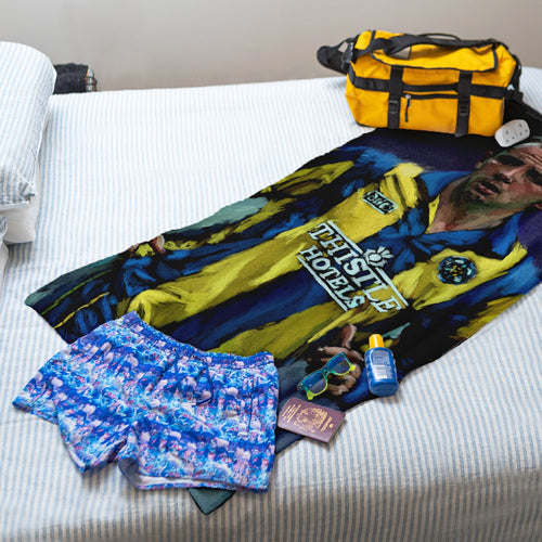 Lee Buccilli - Gary McAllister - Beach Towel - 150cm x 75cm