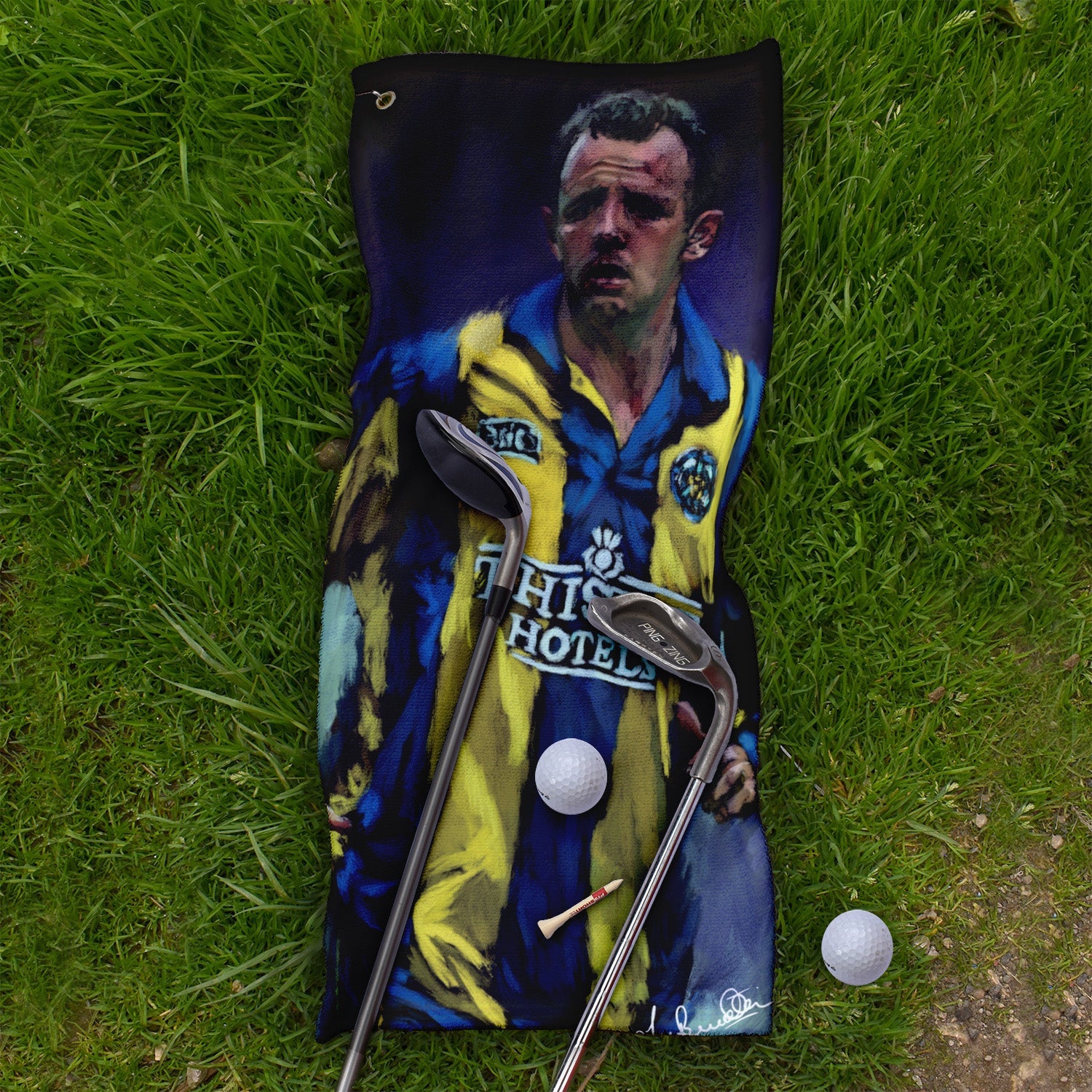 Lee Buccilli - Gary McAllister - Golf Towel