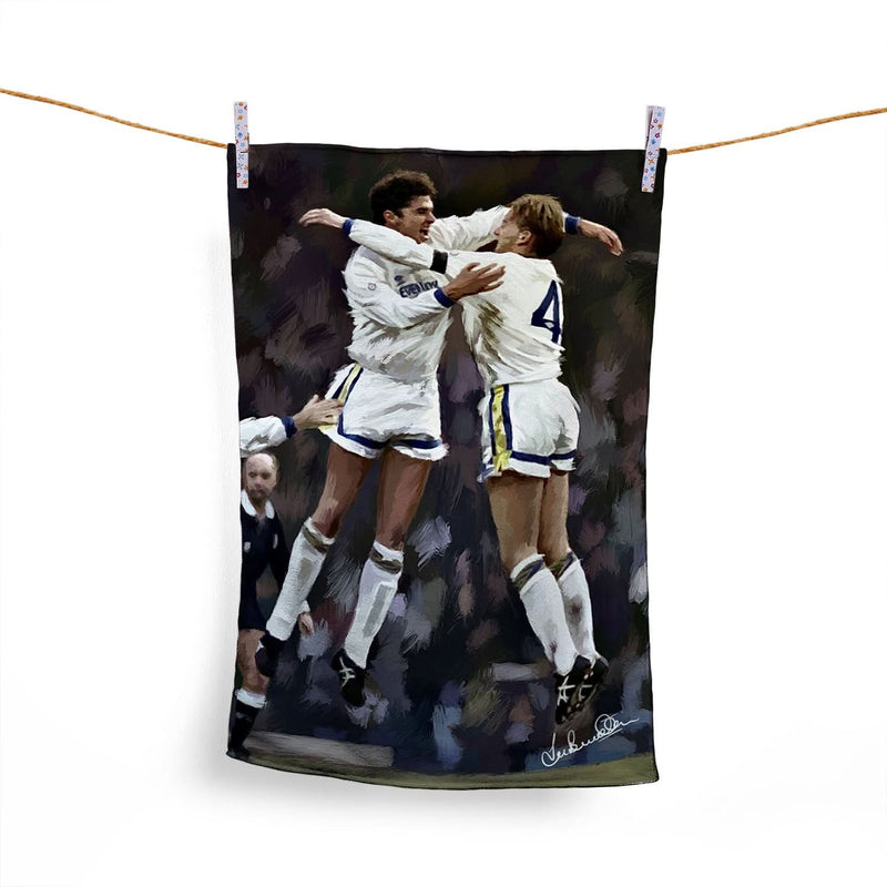 Lee Buccilli - Speed and Batty Celebration - Microfibre Tea Towel