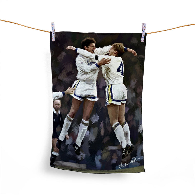 Lee Buccilli - Speed and Batty Celebration - Microfibre Tea Towel
