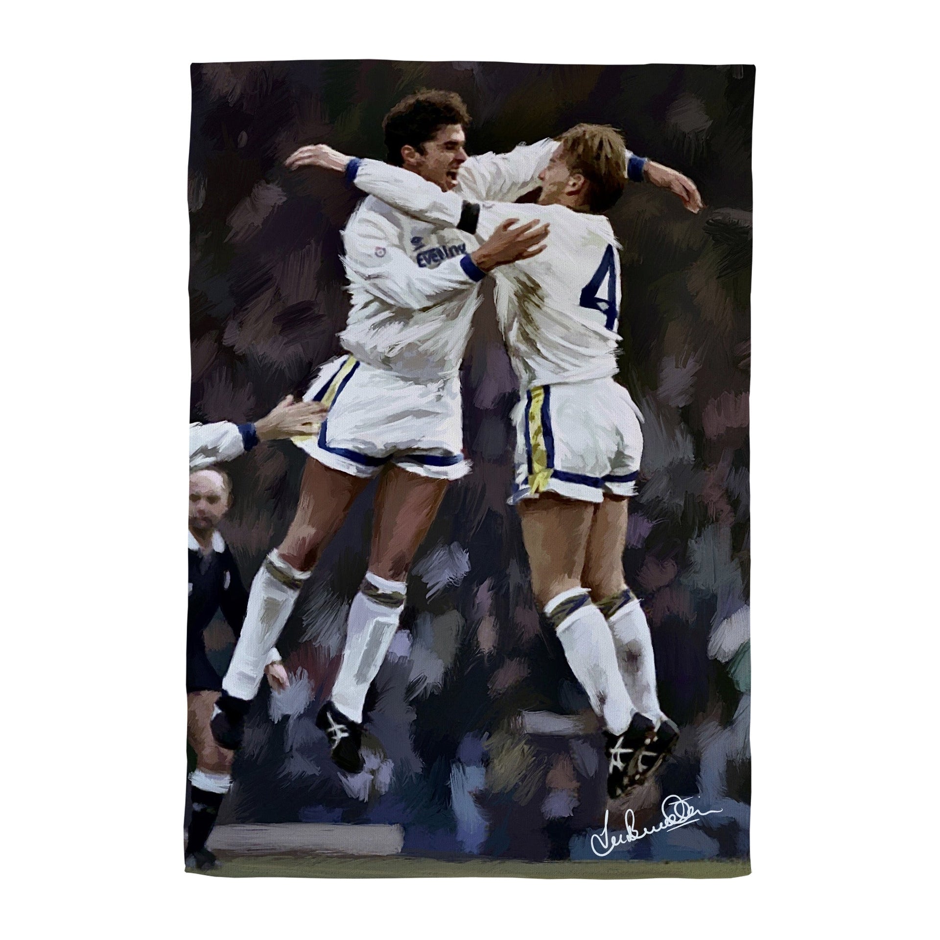 Lee Buccilli - Speed and Batty Celebration - Microfibre Tea Towel