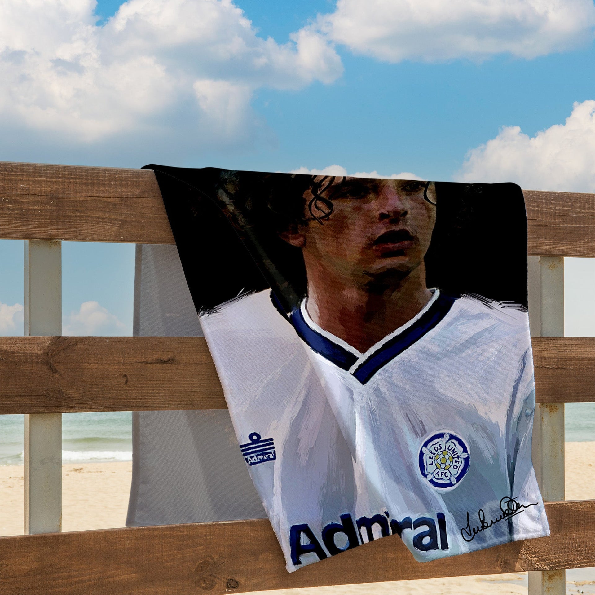 Lee Buccilli - Gary Speed - Beach Towel - 150cm x 75cm