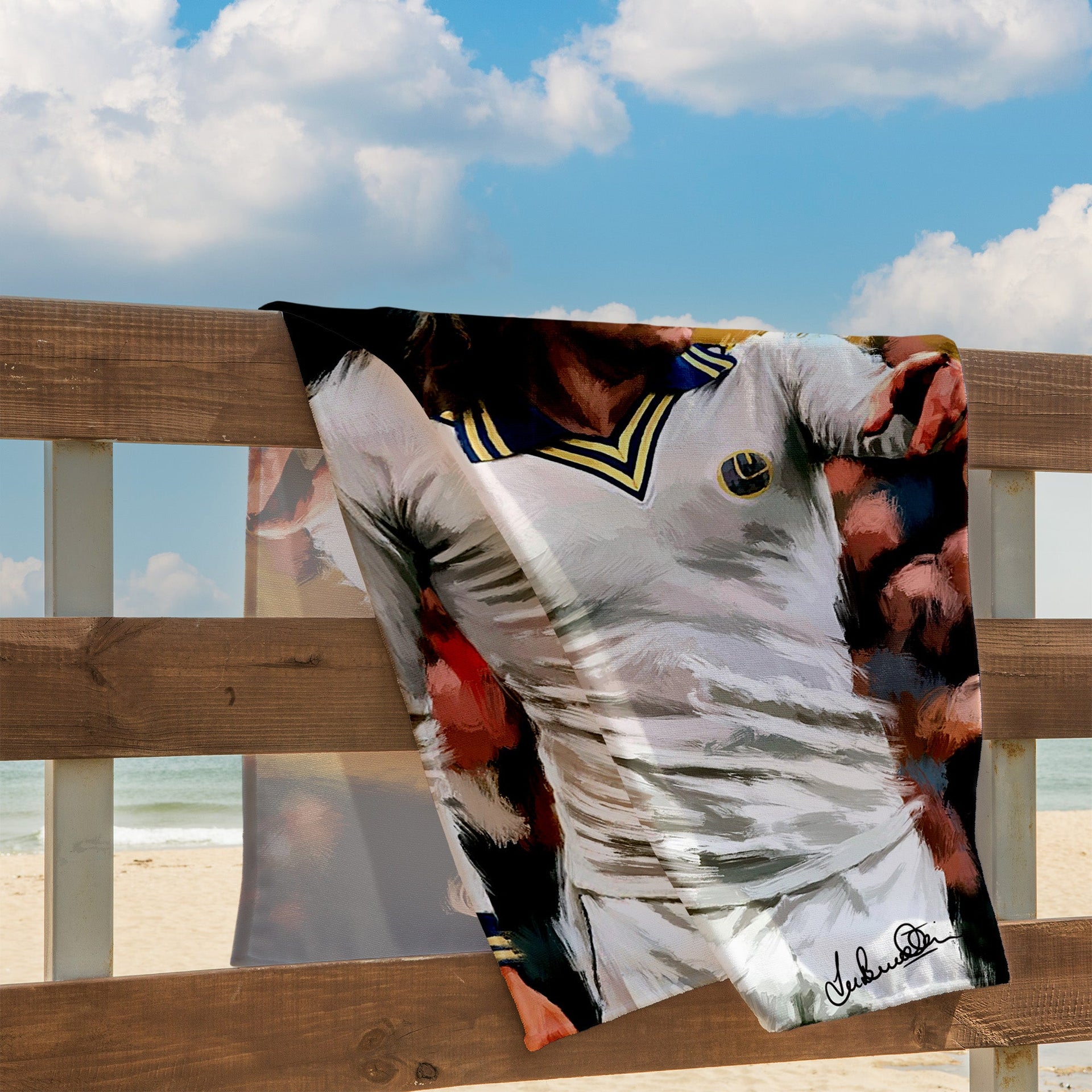 Lee Buccilli - Tony Currie - Beach Towel - 150cm x 75cm
