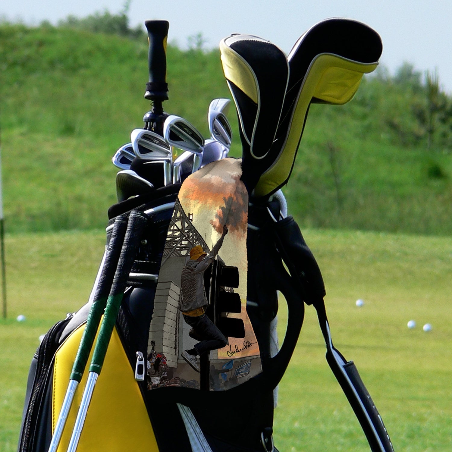 Lee Buccilli - Leeds Supporter - Golf Towel
