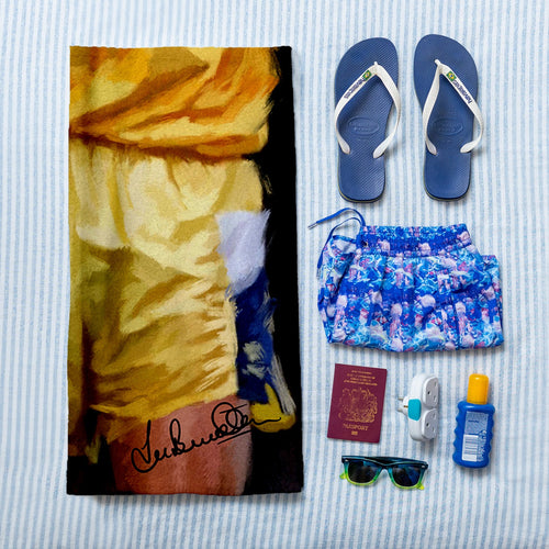Lee Buccilli - Mel Sterland - Beach Towel - 150cm x 75cm