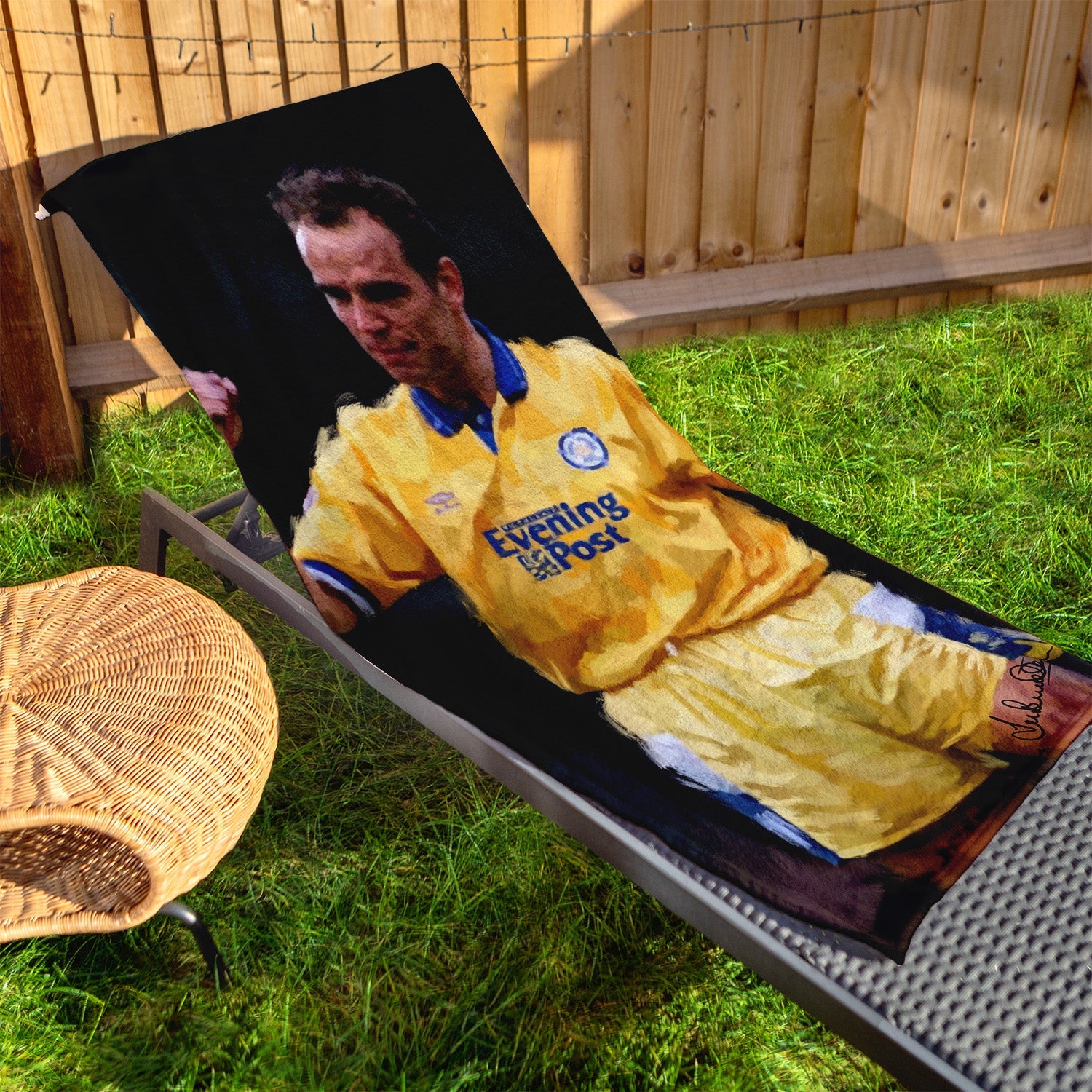 Lee Buccilli - Mel Sterland - Beach Towel - 150cm x 75cm