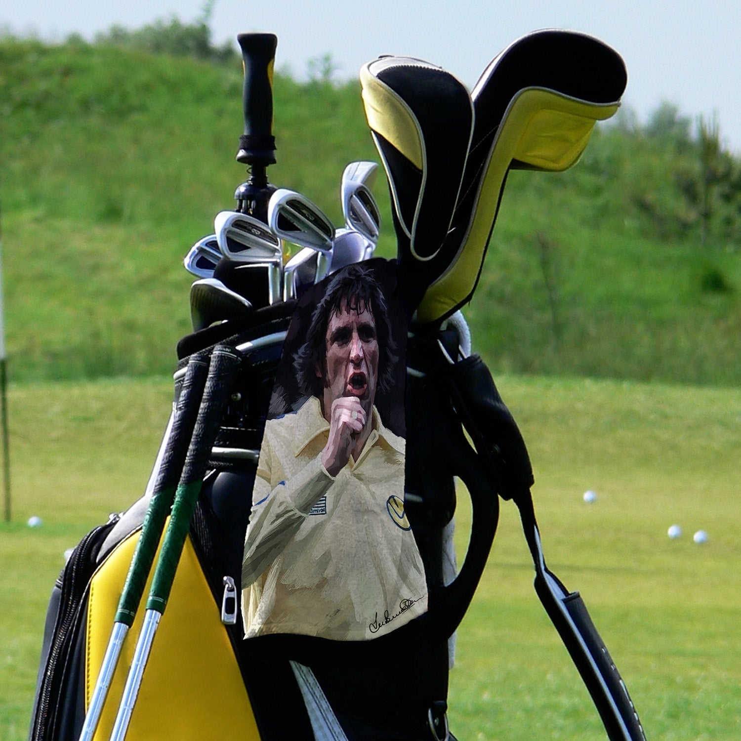 Lee Buccilli - Norman Hunter - Golf Towel