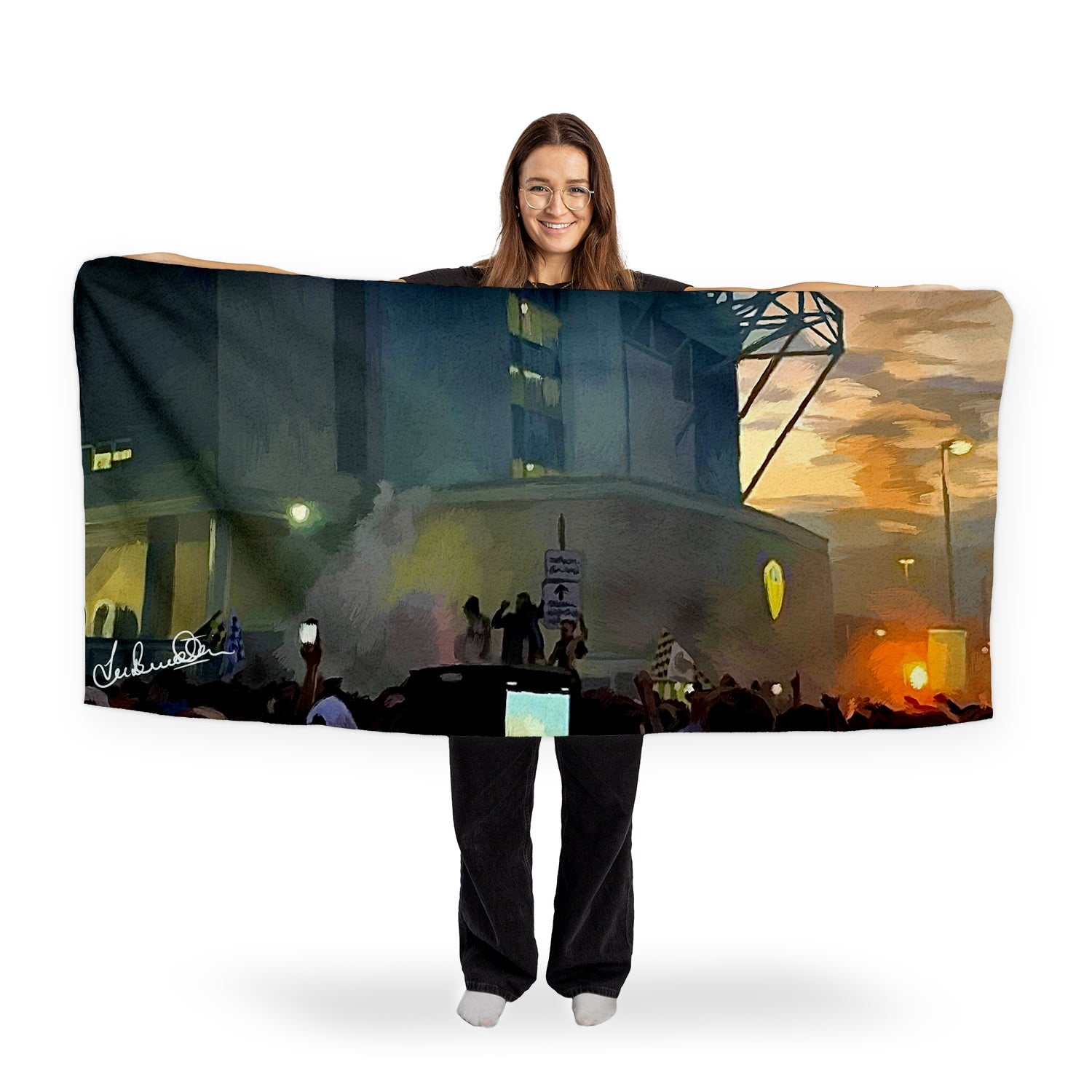 Lee Buccilli - Promotion Night - Beach Towel - 150cm x 75cm
