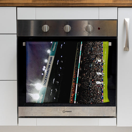 Lee Buccilli - Elland Road at Night - Microfibre Tea Towel