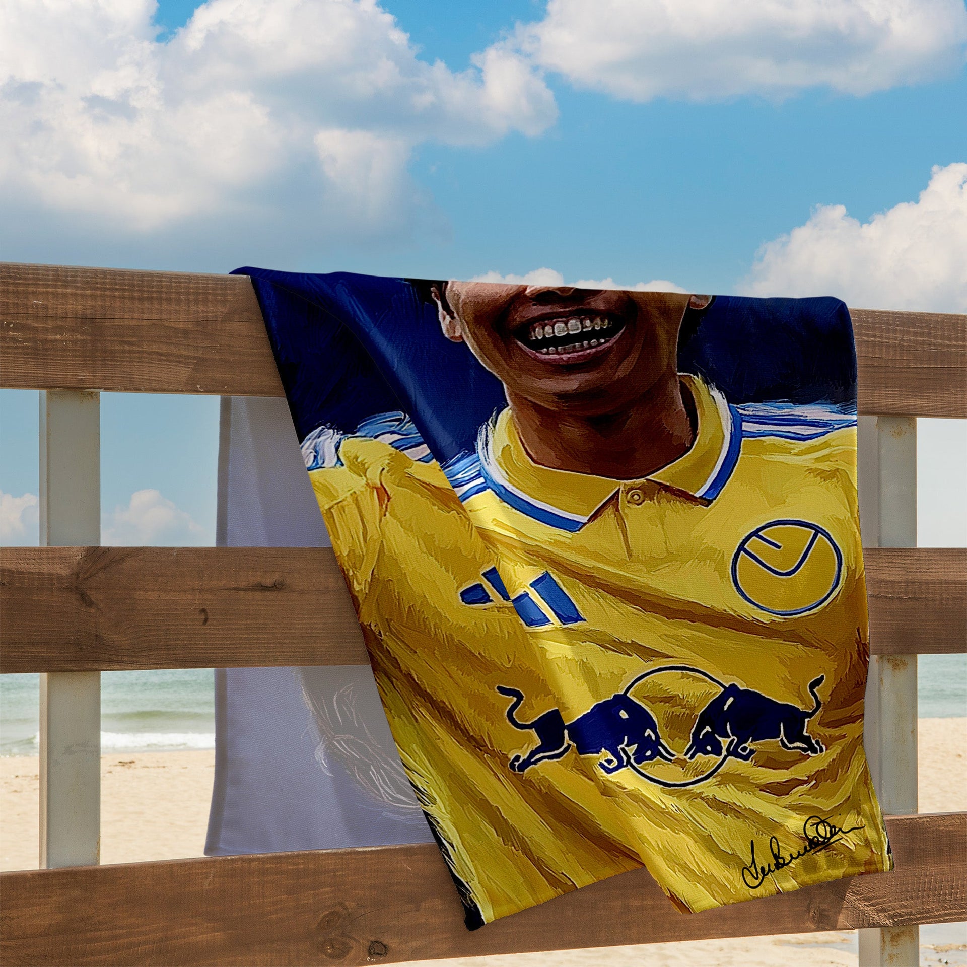 Lee Buccilli - Tanaka - Beach Towel - 150cm x 75cm