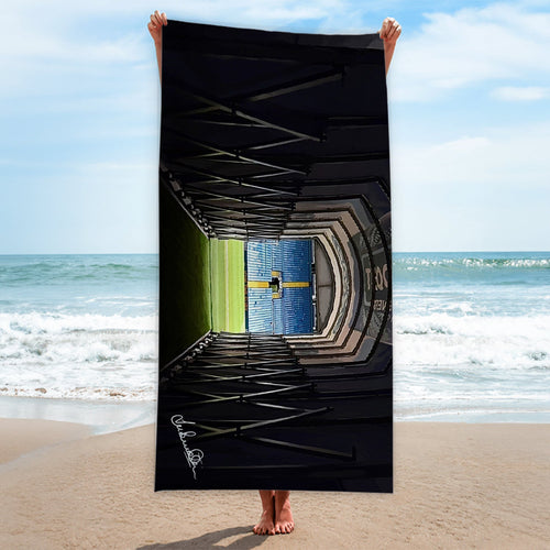 Lee Buccilli - Tunnel - Beach Towel - 150cm x 75cm