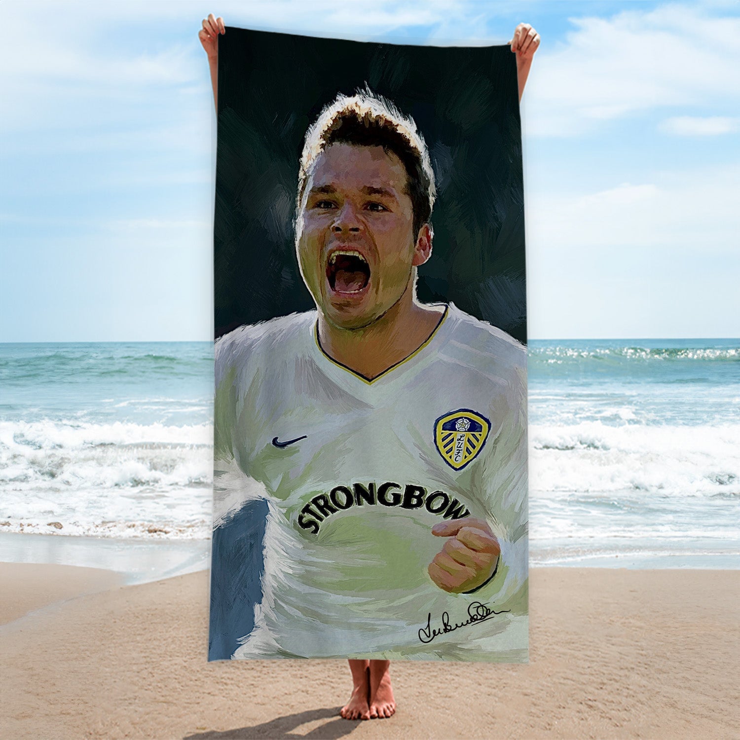 Lee Buccilli - Viduka - Beach Towel - 150cm x 75cm