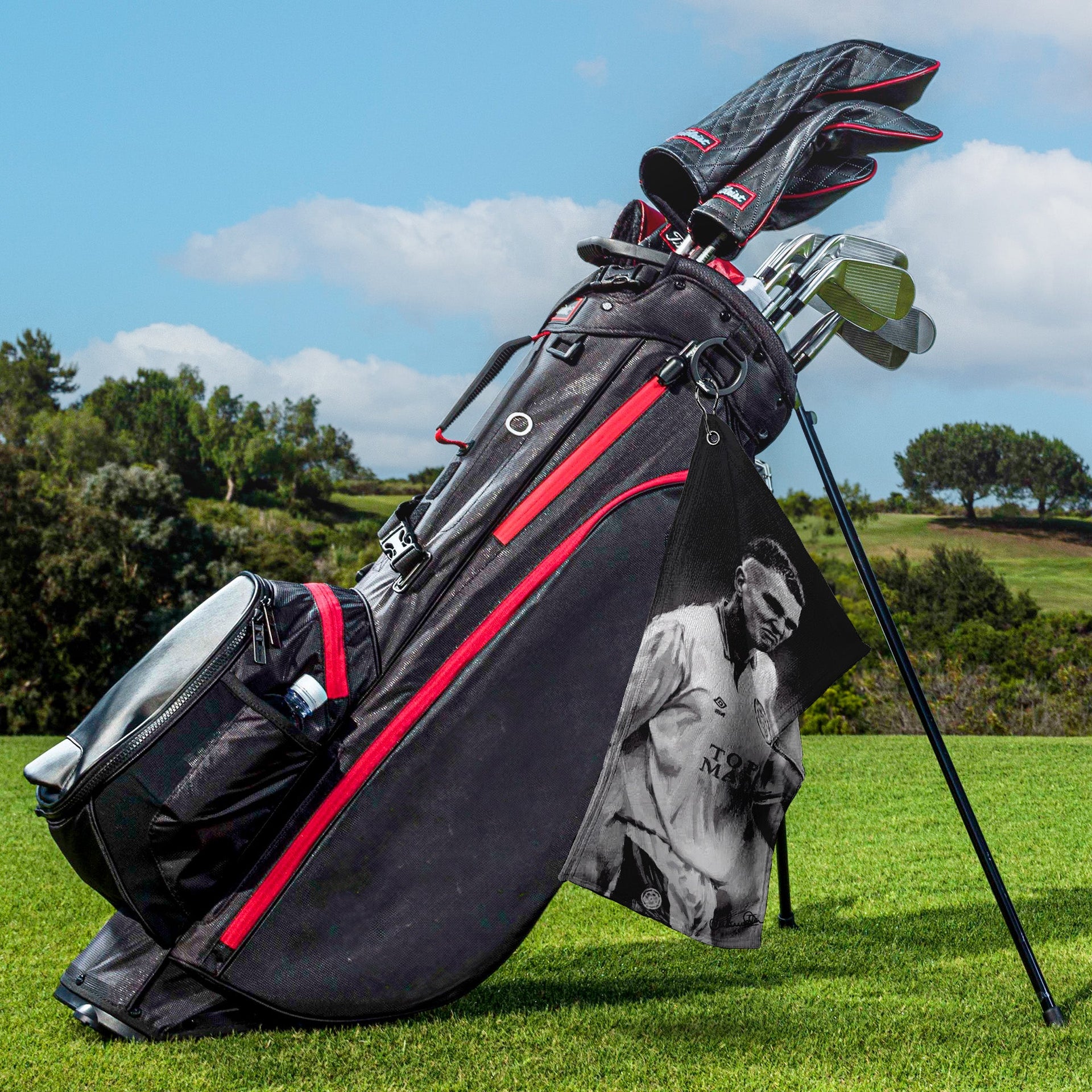 Lee Buccilli - Vinnie Jones - Golf Towel