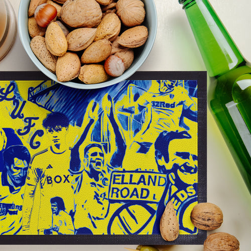 Leeds Montage - Retro Football - Bar Runner