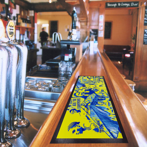 Leeds Montage - Retro Football - Bar Runner