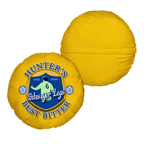 Leeds Hunter- Football Legends - Circle Cushion 14"