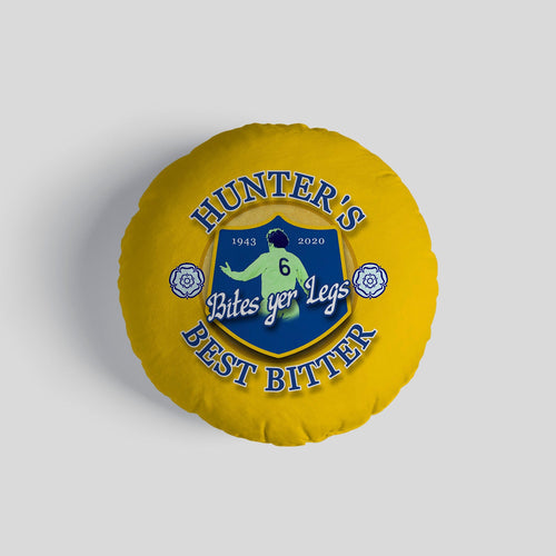 Leeds Hunter- Football Legends - Circle Cushion 14"