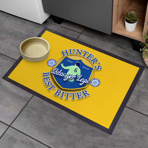 Leeds Hunter - Football Legends - Door Mat -60cm X 40cm