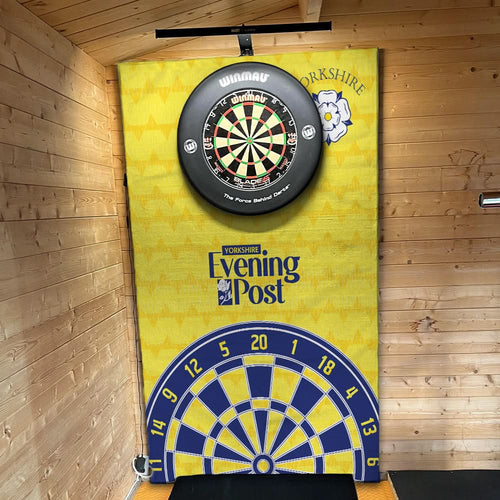 Leeds - 1992 Away - Personalised Darts Wall Banner - Two Sizes [COLLECTIVE]