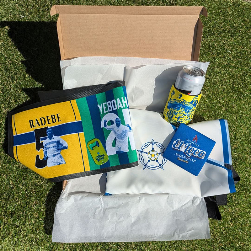 Leeds Football Father's Day Bar Box | Retro Man Cave Set