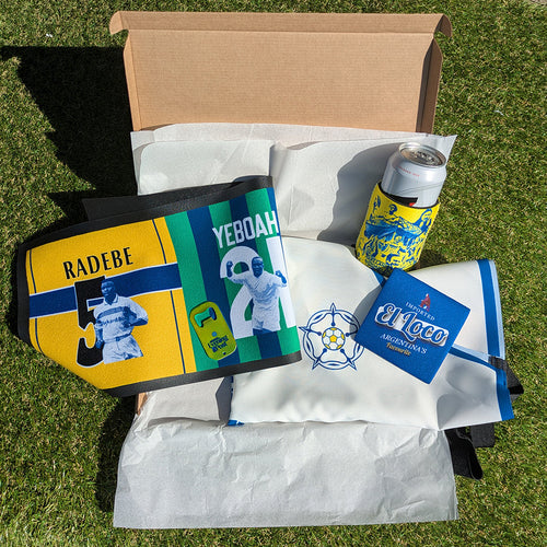 Leeds Football BBQ Box Bundle | Retro Man-Cave Set