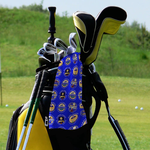Leicester - Football Legends - Retro Lightweight, Microfibre Golf Towel