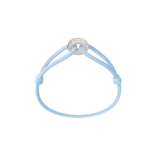 Rose Soho Pavé Cord Bracelet