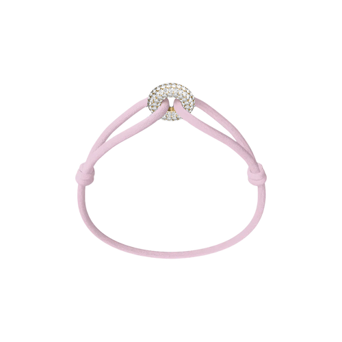 Golden Soho Pavé Cord Bracelet